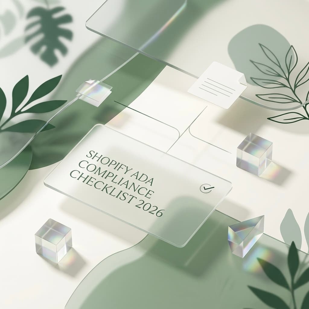 Shopify Accessibility Checklist for Catalog Content - blog cover
